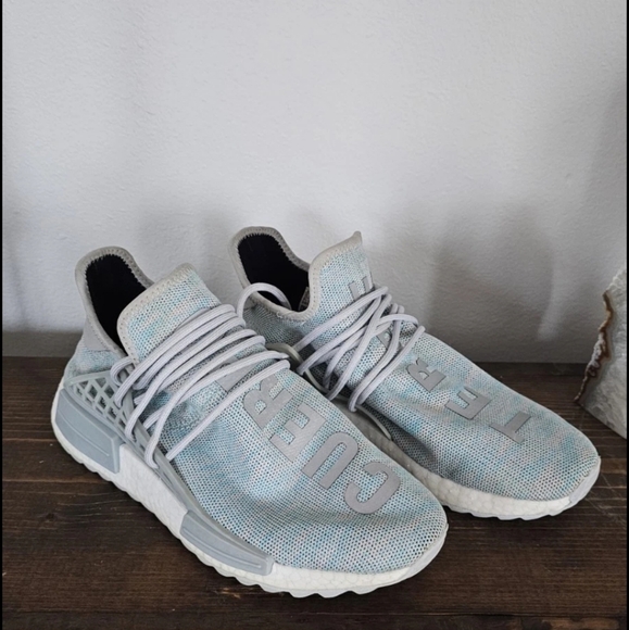 8.5 Mens Adidas Pharrell x Billionaire Boys Club x NMD Human Race Trail Cotton - Picture 1 of 13